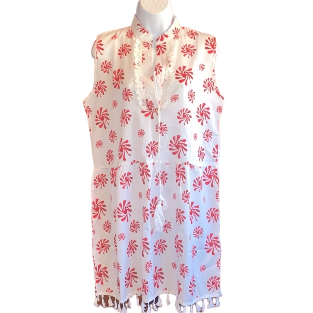 3/10 NEW swim cover/ mini dress